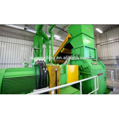 Waste tire recycling machine for rubber crumb/Tire rubber crushing machinery/waste tire recycling machines